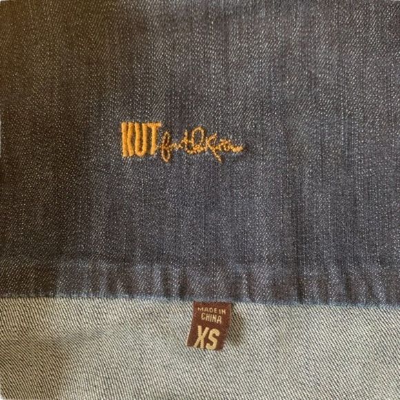 Kut from the Kloth Helena Denim Jacket Size XS - Picture 8 of 11